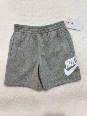 Boy’s Grey Nike Fleece Shorts